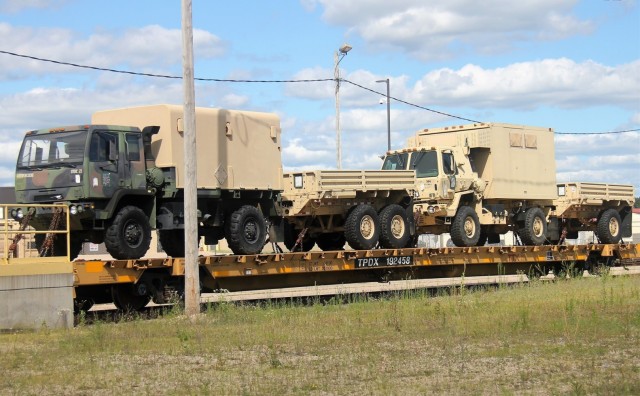 Rail operations at Fort McCoy