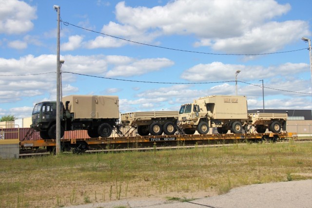 Rail operations at Fort McCoy