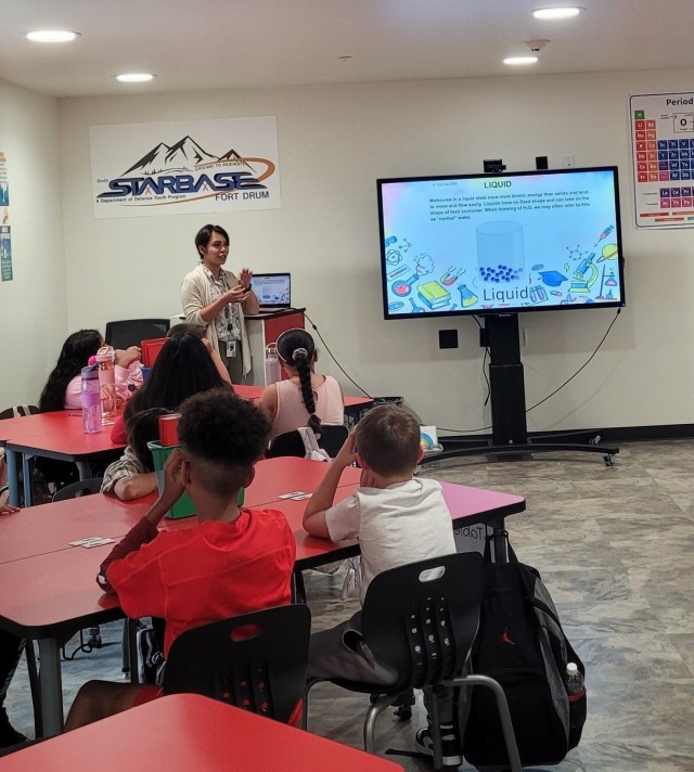 Students explore STEM education at Fort Drum’s STARBASE Academy