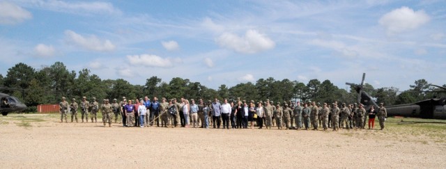 Local leaders learn about Fort Polk training, tactics, more