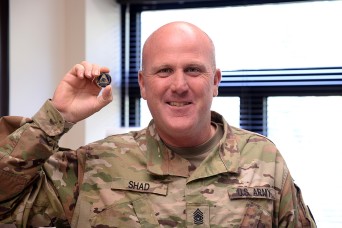 On Jan. 17, 2022, Command Sgt. Maj. Justin Shad, 15th Military Police Brigade, voluntarily enrolled in Signature Psychiatric Hospital’s month-long Valor...
