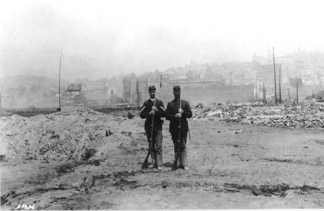 Washington National Guard History: The Great Seattle Fire of 1889