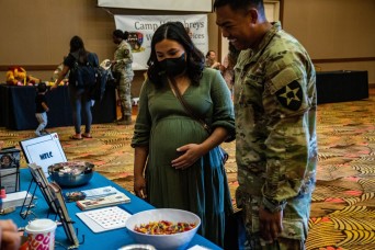 CAMP HUMPHREYS, South Korea – The Army Community Services, hosted the 4th annual Baby Shower, Sept. 15 at the Morning Calm Center on Camp Humphreys.