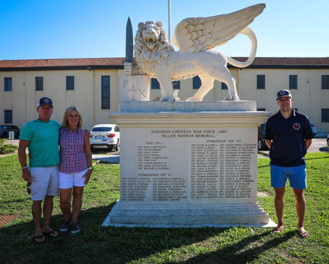 Gold Star Family’s Italy visit honors fallen paratrooper