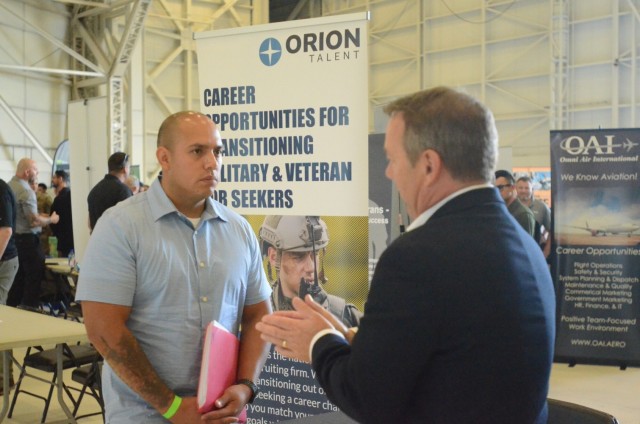 Hiring Our Heroes visits JBLM