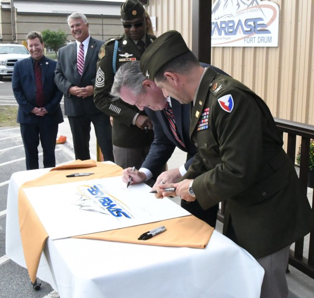 Fort Drum&#39;s DoD STARBASE Academy ribbon-cutting ceremony recognizes new STEM initiative for students