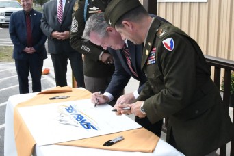 Fort Drum officials, educators celebrate new STEM initiative at DoD STARBASE Academy ribbon-cutting ceremony 