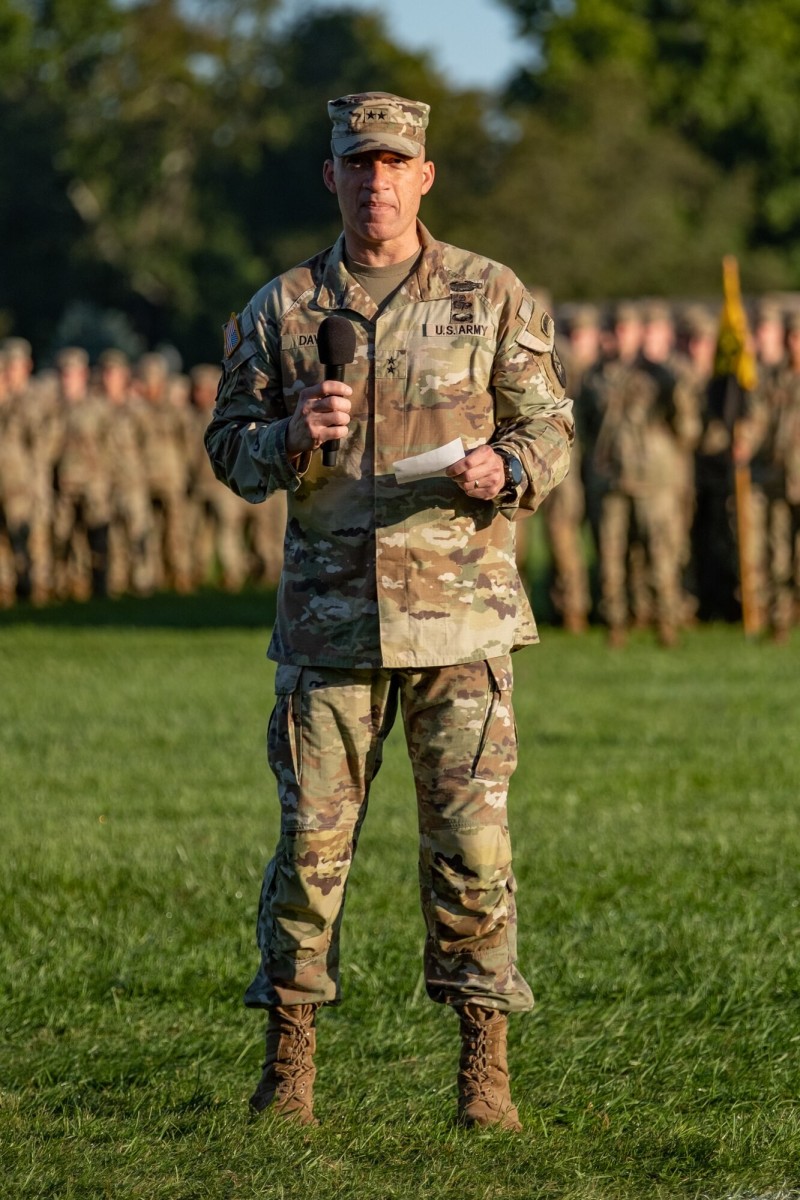 Maj Gen Davis Wishes Cadet Command Farewell Article The United 