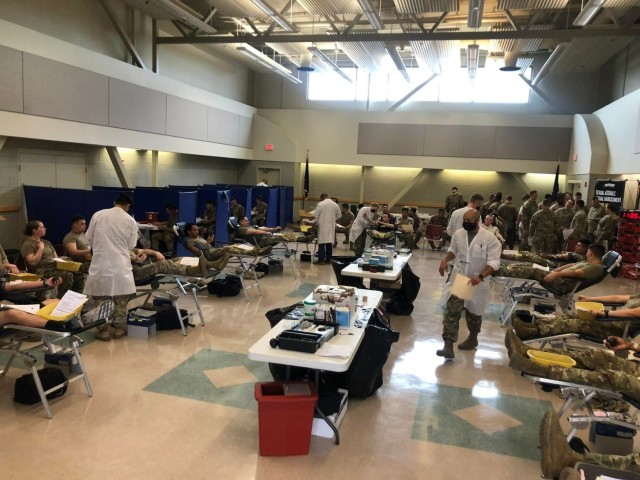 ASBP Holds Successful ‘Arctic Thunder’ Blood Drives at Fort Wainwright