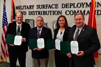 Combined SDDC, USTRANSCOM, AMC team brings home unexpected honors 