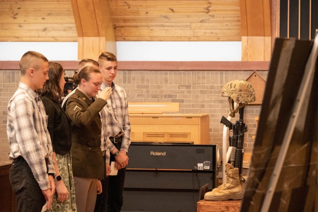 Soldier remembered as natural born leader