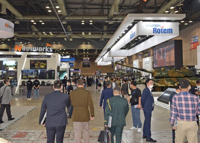 Eighth Army participates in 2022 Korea defense expo