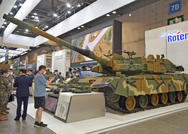 Eighth Army participates in 2022 Korea defense expo