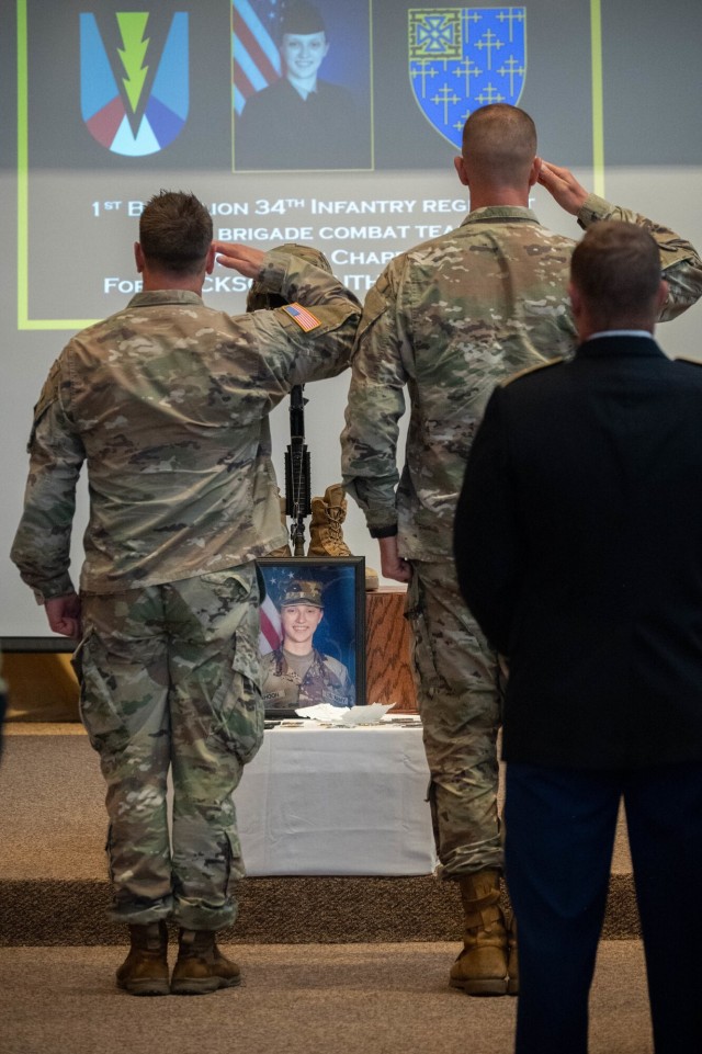 Soldier remembered as natural born leader
