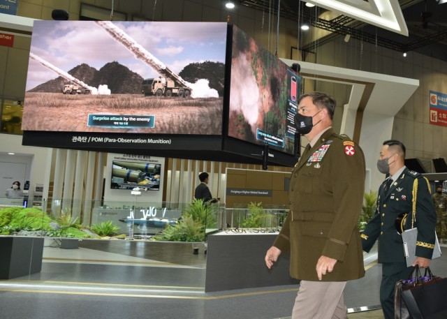 Eighth Army participates in 2022 Korea defense expo