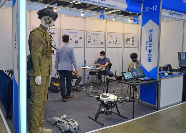 Eighth Army participates in 2022 Korea defense expo