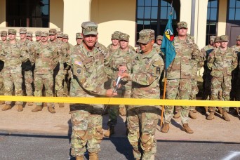 Ribbon cutting at Fort Benning opens renovated Olson Hall barracks 