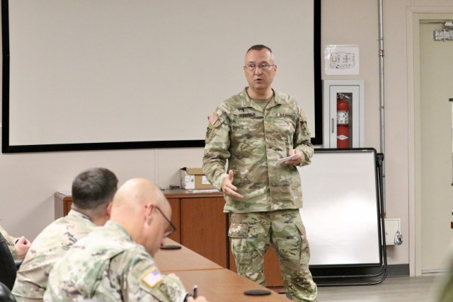 First Army Chaplains Discuss Large-Scale-Mobilization