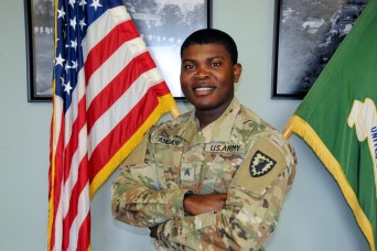FORT LEAVENWORTH, Kan. – For Sgt. Alexander Amoah, his first time in the United States was reminiscent of a scene from the 1993 Disney movie “Cool Runni...