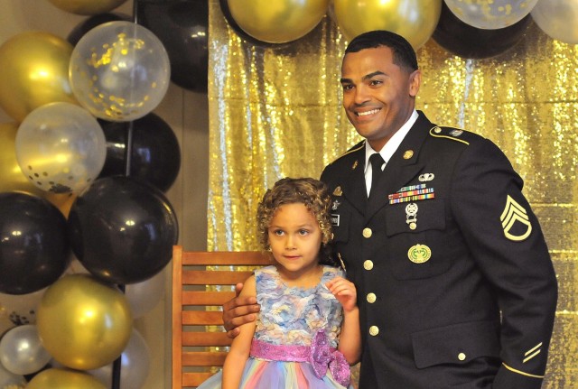 Father-daughter ball builds family bonds at Fort Lee