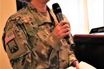 Photo Essay: Fort McCoy Garrison Chaplain at installation observance of Women's Equality Day