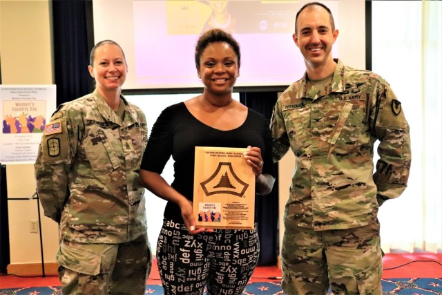 Scenes from Fort McCoy&#39;s 2022 Women&#39;s Equality Day Observance