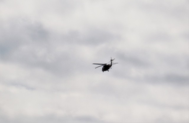 Black Hawk training operations at Fort McCoy