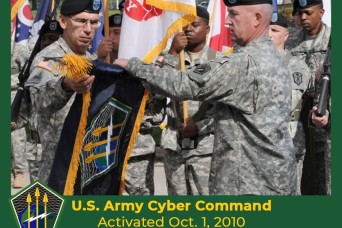 U.S. Army Cyber Command celebrates 12th anniversary