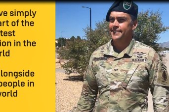 Take a second to Meet Your Army, COL Unbehagen as he shares why he serves.