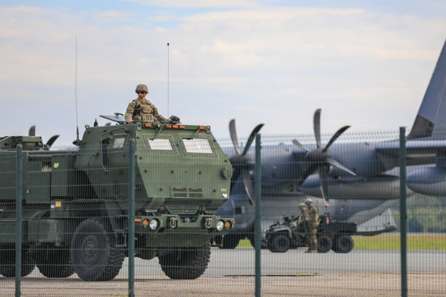 HIMARS in Latvia for NAMEJS Exercise 2022