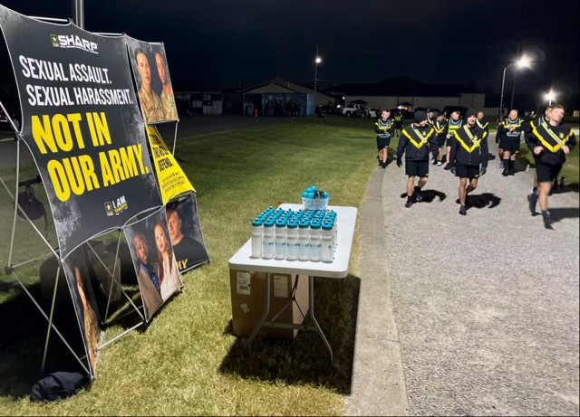 Hundreds show up at Fort Knox trail, track to accomplish 7,816+ mile walk