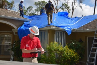 USACE announces start of Blue Roof Program in response to Hurricane Ian