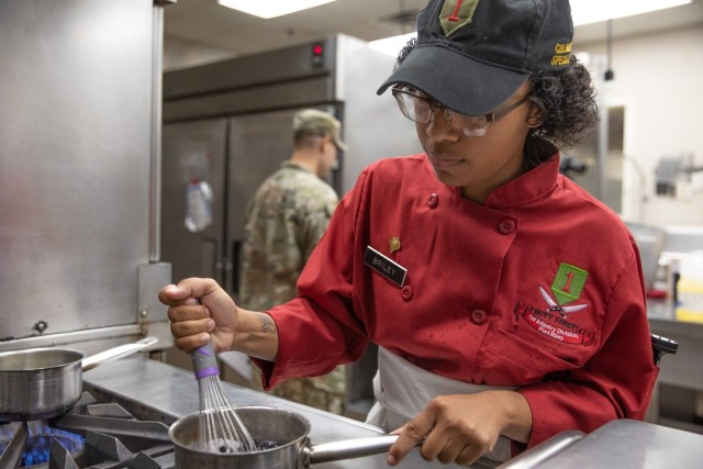 Not Just Cooks: 1st Infantry Division Soldiers Participate in “Best Cook Competition”