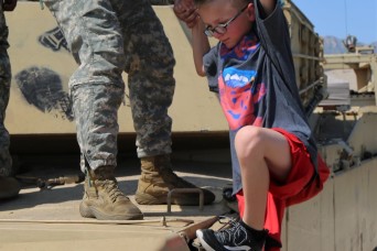 Joey Barraza and Vino Memorial Park, El Paso-
Fort Bliss Soldiers got a chance to share a bright summer Saturday with the local community on Sept.10, by...
