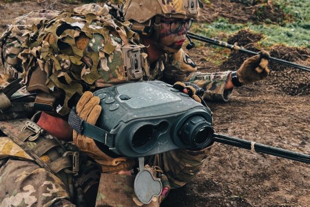 Soldiers assigned to Hard Rock Company, 1st Battalion, 502nd Infantry Regiment, 2nd Brigade Combat Team, 101st Airborne Division (Air Assault), conduct a Platoon Live Fire Exercise on Sept 27, 2022, at Cincu Training Area, Romania.