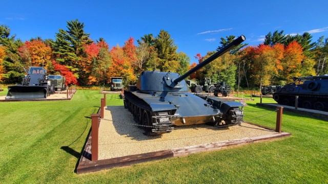 2022 Fall Colors at Fort McCoy&#39;s Equipment Park
