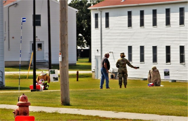 A 2022 9/11 tribute at Fort McCoy