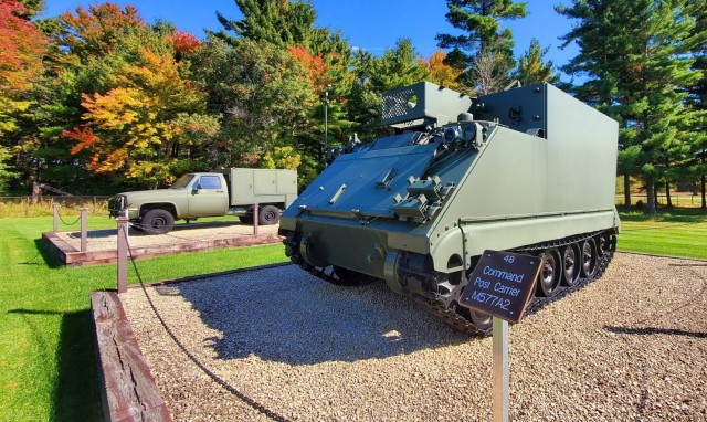 2022 Fall Colors at Fort McCoy&#39;s Equipment Park