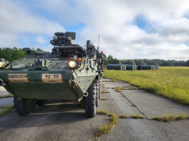 Nuclear, Biological, Chemical Reconnaissance Vehicle Platoon