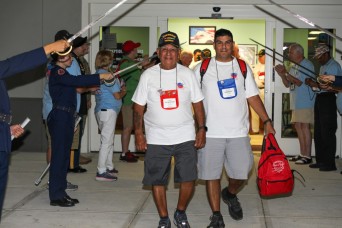 SMDC Soldier escorts father on honor flight