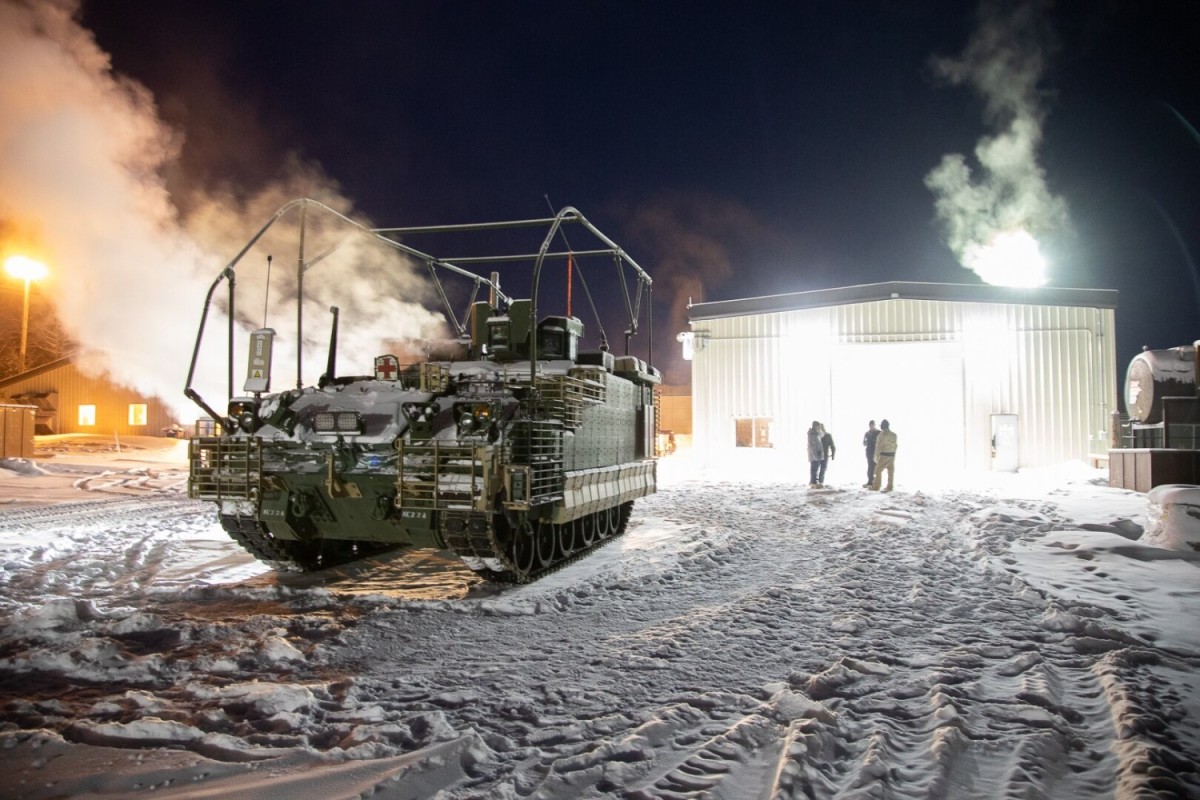 New Armored Multi-Purpose Vehicle Shows Its Stuff At The Army's Cold ...