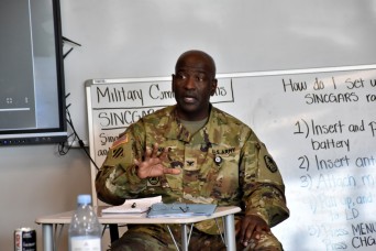 SMDC IG talks importance of ROTC to cadets