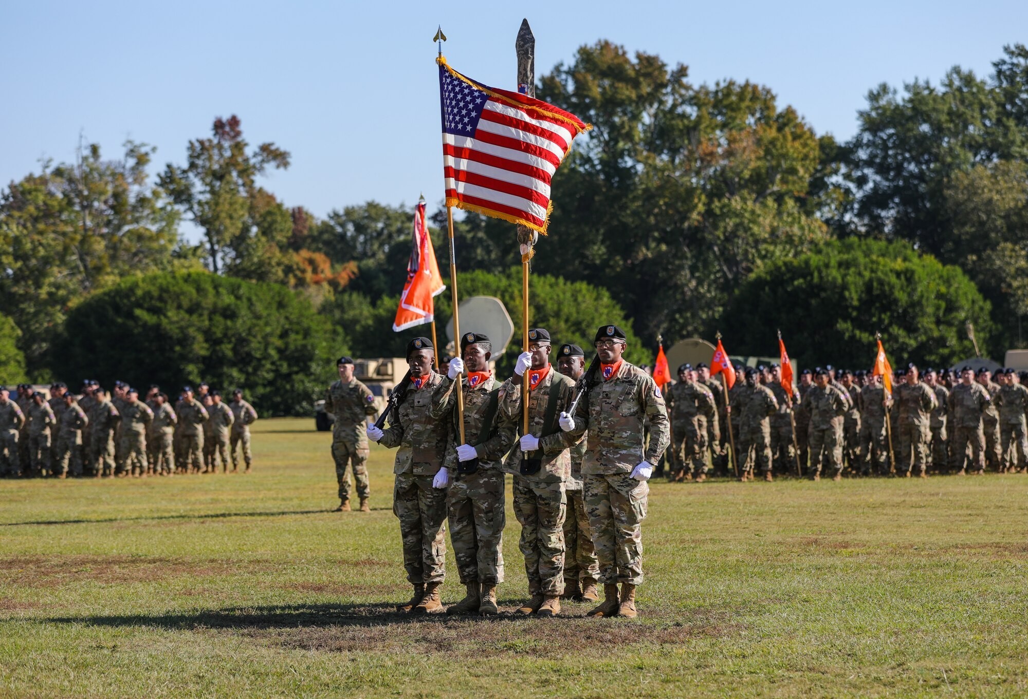 The Lion Brigade returns to Fort Bragg as a Corps Signal Brigade ...