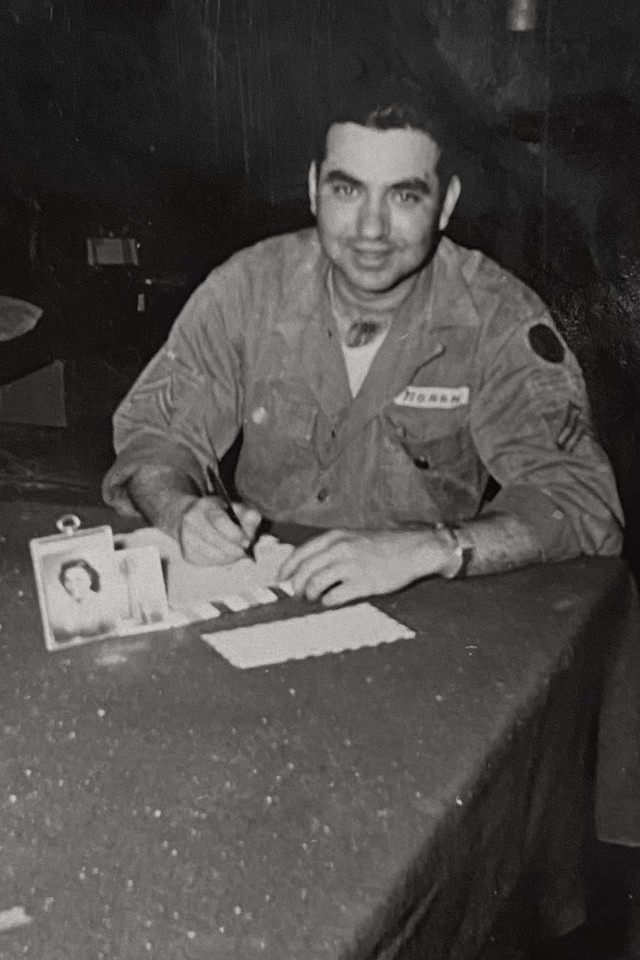 U.S. Army Cpl. Victor Moran, Jr., poses for an undated photo taken sometime during his 28 years of service. Moran retired from the Army after 28 years. (U.S. Army photo) 