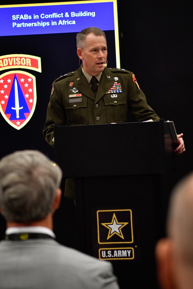 Maj. Gen. Todd Wasmund, the Southern European Task Force, Africa (SETAF-AF) commander, provides an update on how the unit supports U.S. Africa Command priorities during AUSA.