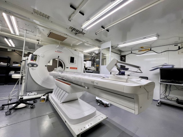 14th Field Hospital helps improve healthcare focus with new CT scanner