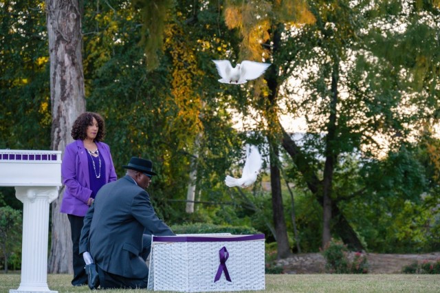 Breaking the Silence: Fort Bragg participates in Cumberland County’s annual vigil to bring awareness of domestic violence, resources available