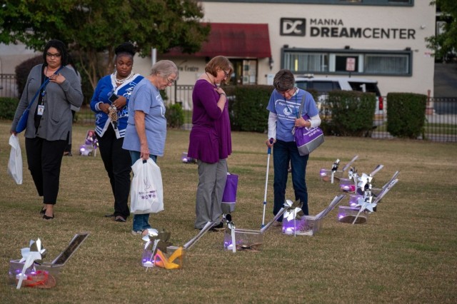 Breaking the Silence: Fort Bragg participates in Cumberland County’s annual vigil to bring awareness of domestic violence, resources available