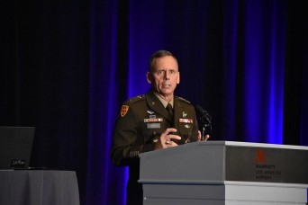 Army space leader says space begins, ends on the ground