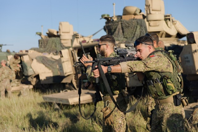 US Army, NATO Allies conduct weapons familiarization